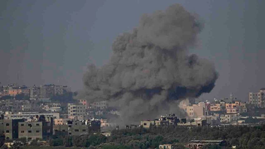 israeli army releases footage of first operational use of iron sting munition destroying rocket launcher