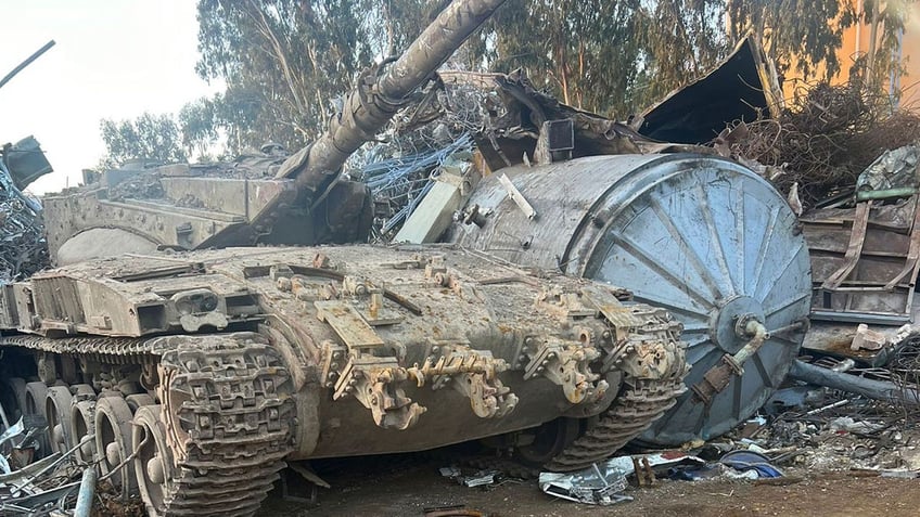 israeli authorities find stolen military tank in junkyard