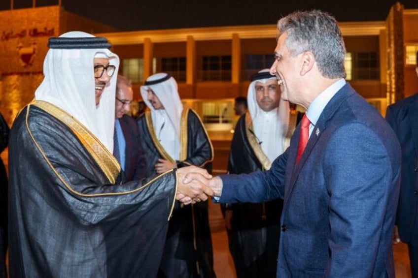 israeli foreign minister in bahrain for official talks