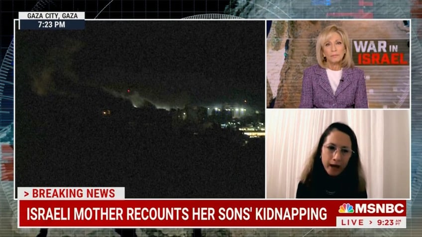 israeli mother of kidnapped children pummels msnbc for asking about attacks on gaza theres no symmetry