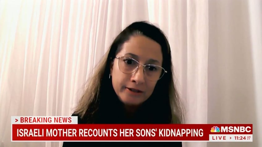 israeli mother of kidnapped children pummels msnbc for asking about attacks on gaza theres no symmetry