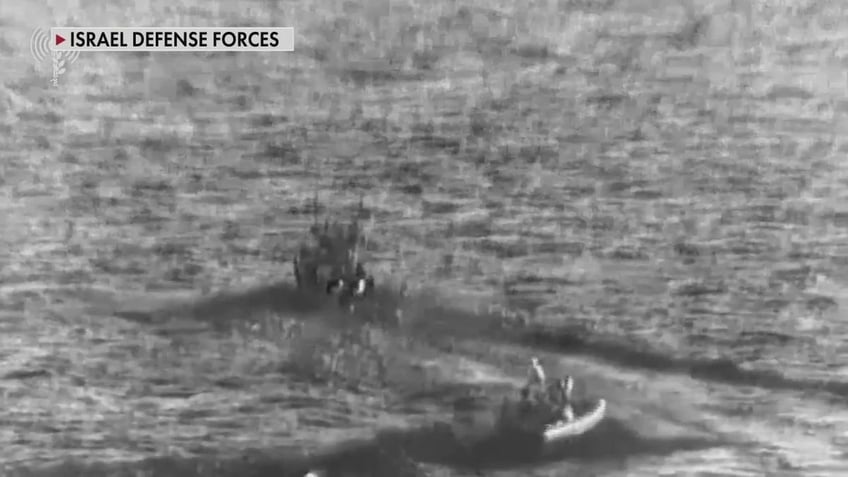 israeli naval forces thwart hamas attempted invasion by sea idf video shows