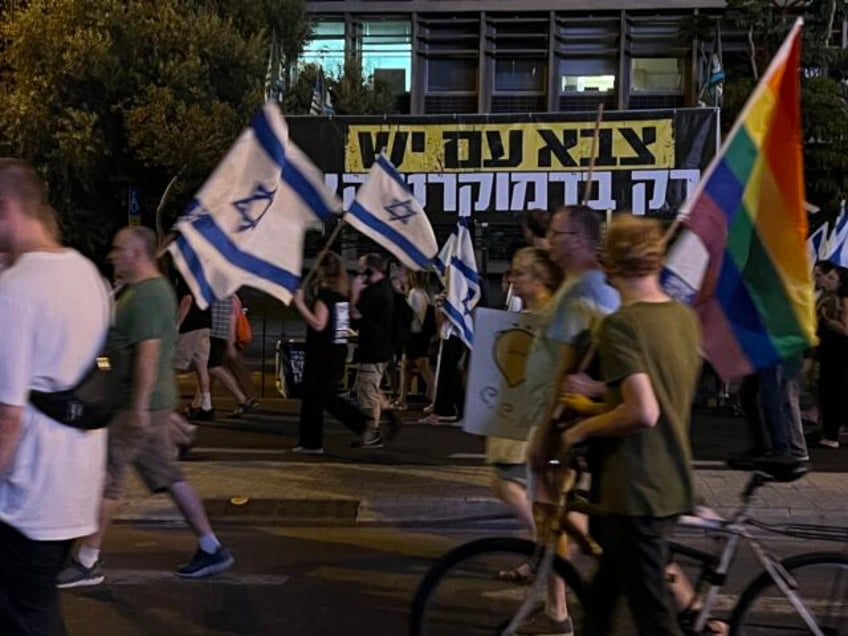 israeli opposition rallies against judicial reform on eve of supreme court hearing