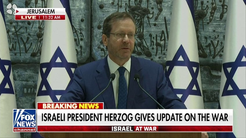 israeli president defends airstrikes in gaza killing hamas operatives we are fighting terror