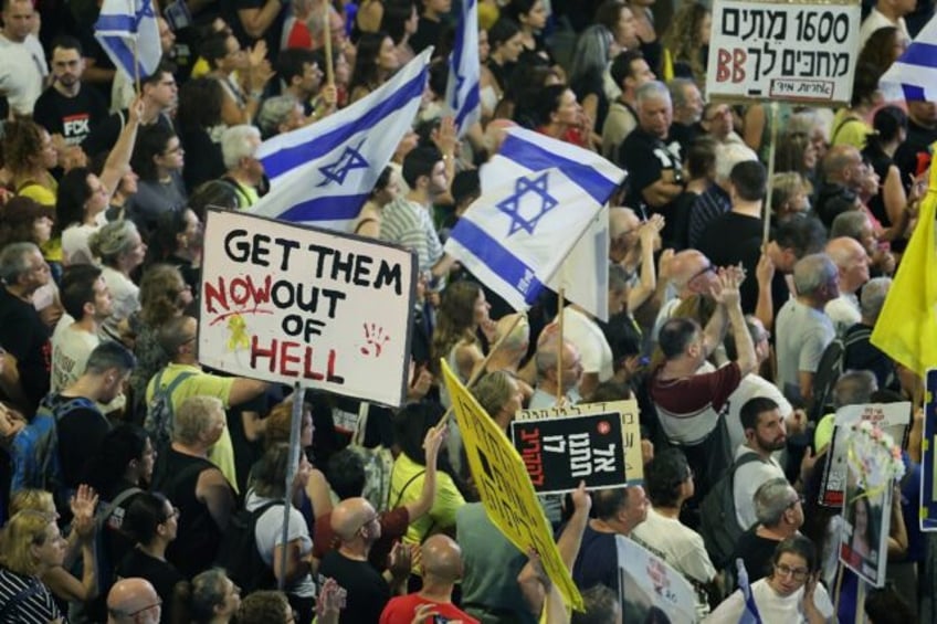 Weekly rallies have sought to keep up pressure on the Israeli government, accused by criti