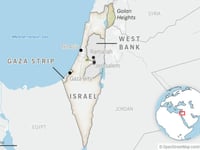 Israeli strikes across Gaza kill at least 75 people, hospitals and medics say
