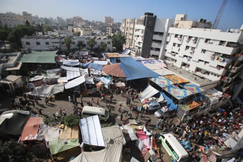 israeli troops raid gazas main hospital