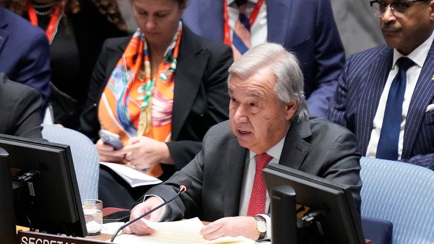 israeli un ambassador demands un secretary general resign after shocking speech