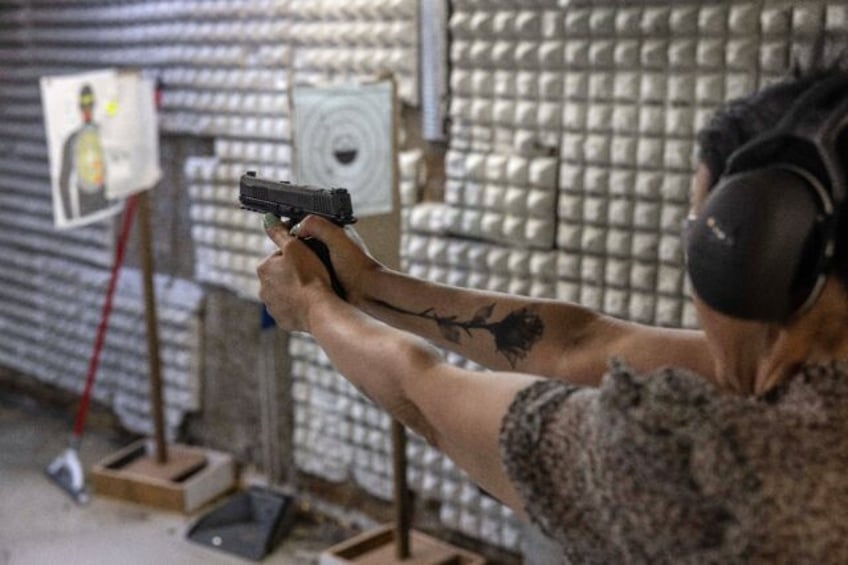 The number of Israeli women with gun permits, such as Limor Gonen, has more than tripled s