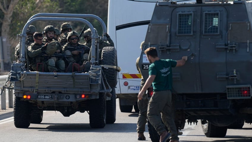 israels military says force is at war with hamas as idf hits back at terror targets