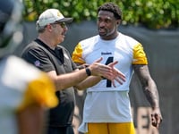 It didn’t take DK Metcalf long to show the Steelers what they’re getting in their new wide receiver
