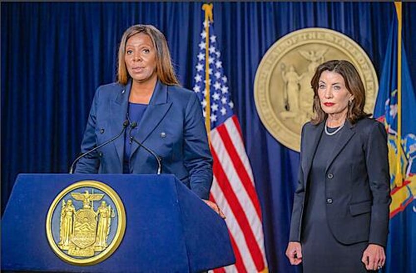 it stops today doj sues new york governor hocul and ny ag letitia james over licenses for illegals