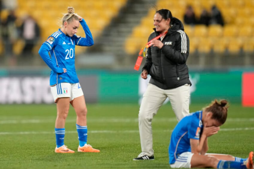 italians in tears after shocking loss knocks them out of womens world cup