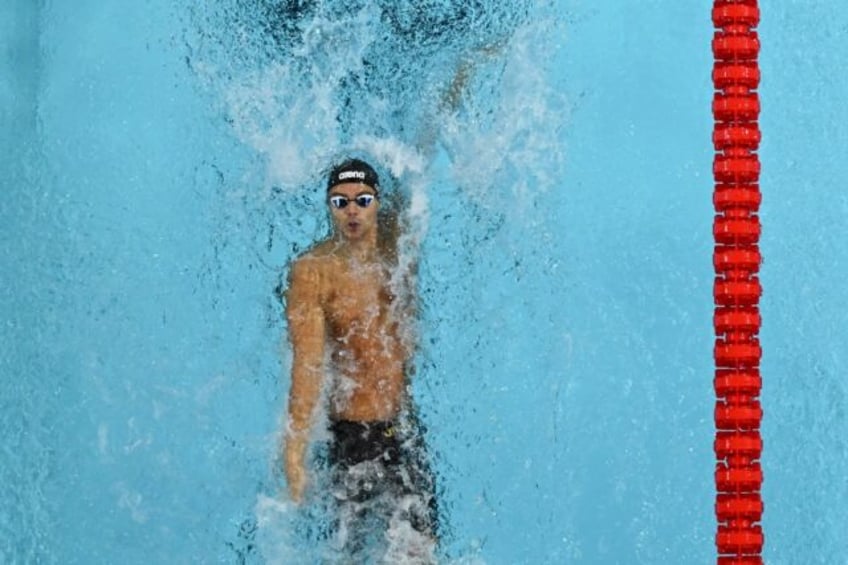 Italy's Thomas Ceccon won his country's second gold medal of the Olympics