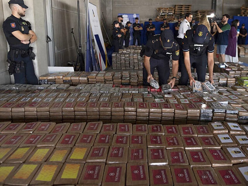 its bananas spanish authorities intercept 95 tons of cocaine smuggled in shipping containers