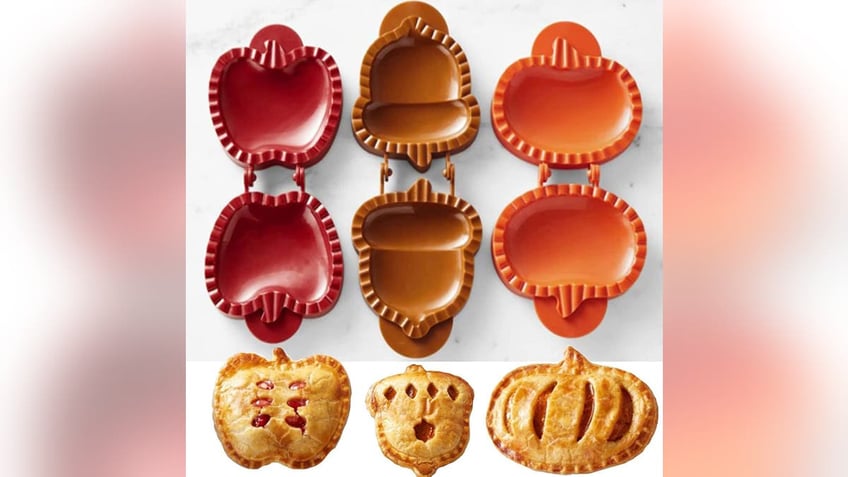 Create fall-themed hand pies with these molds.