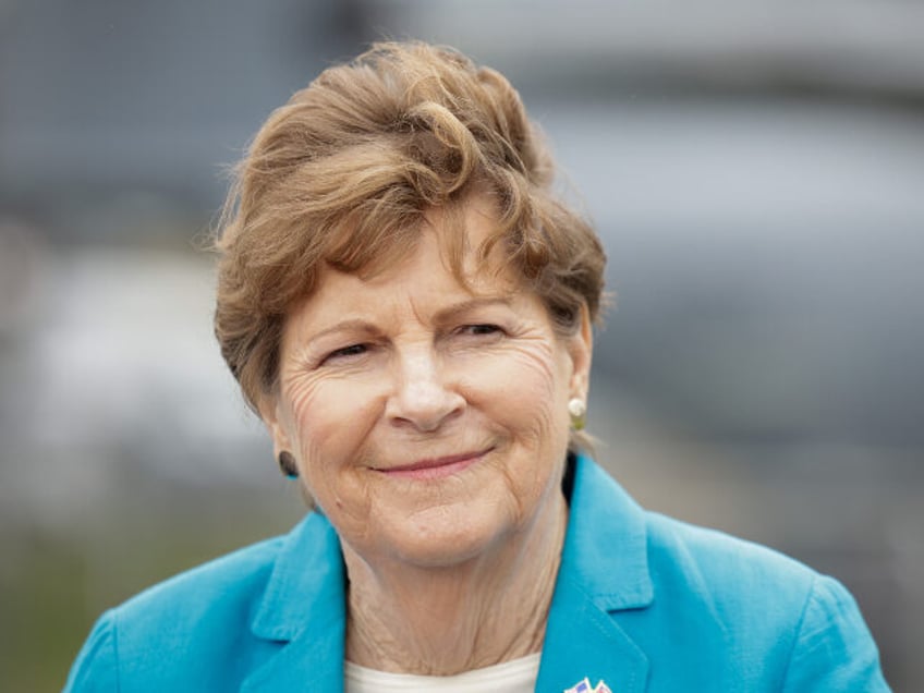 Senator Jeanne Shaheen, a Democrat from New Hampshire, during Bloomberg Television intervi