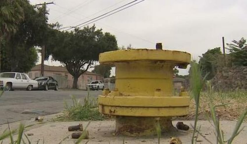 its mind boggling los angeles hit with surge of fire hydrant thefts