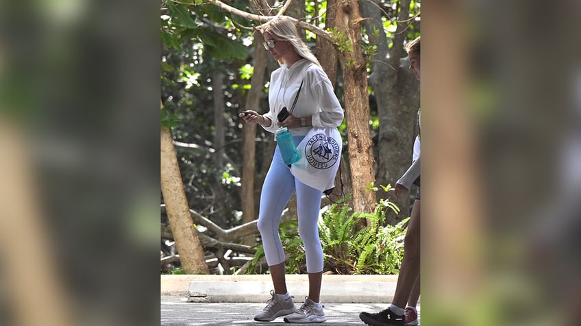 Ivanka Trump spotted walking into a jiu-jitsu class.