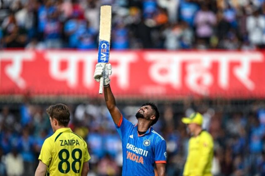 iyer gill help india crush australia to clinch odi series