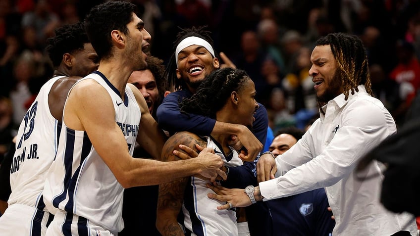 Ja Morant after buzzer beater