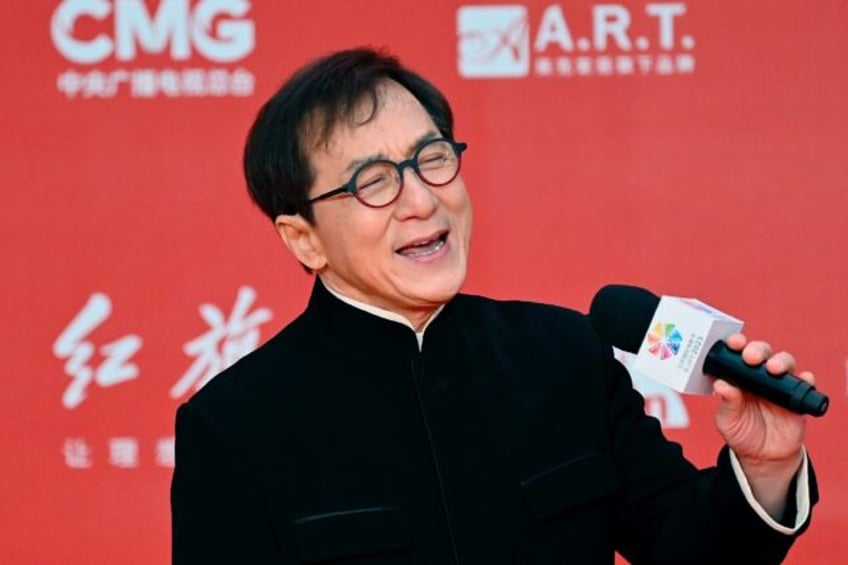 Hong Kong-born martial arts actor Jackie Chan was named as one of the torchbearers in the