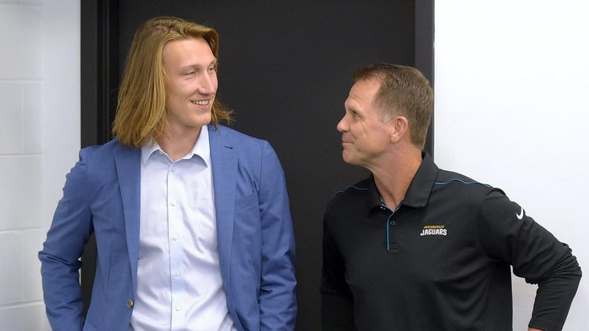 Trevor Lawrence and Trent Baalke