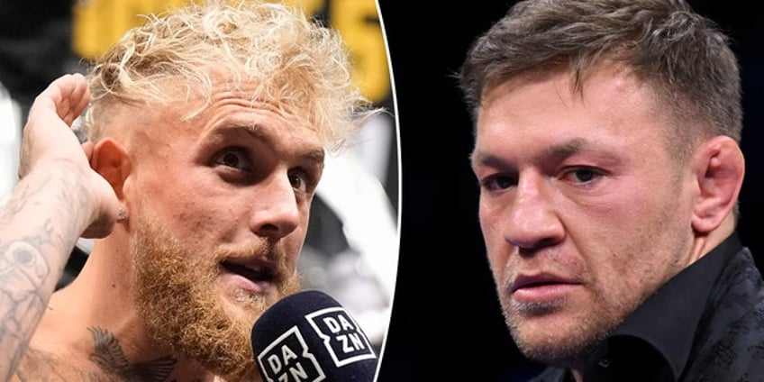 jake paul calls conor mcgregor a drug addict as fighters trade barbs on social media