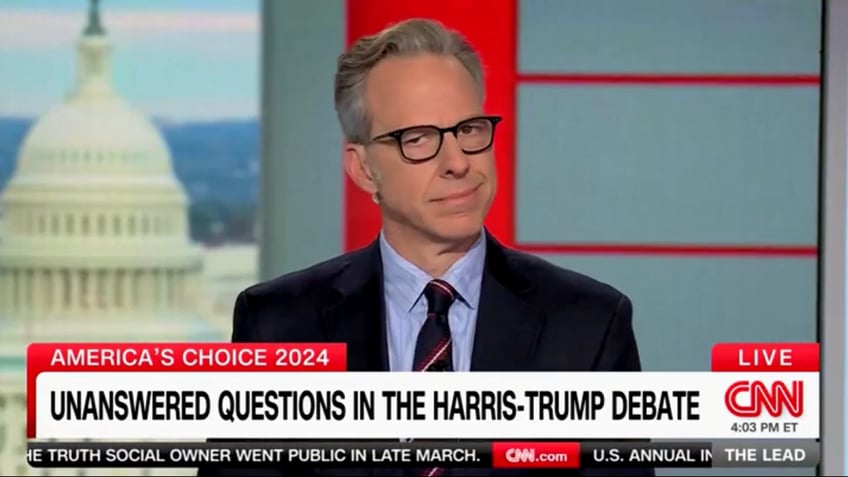 Tapper questioned Harris answers