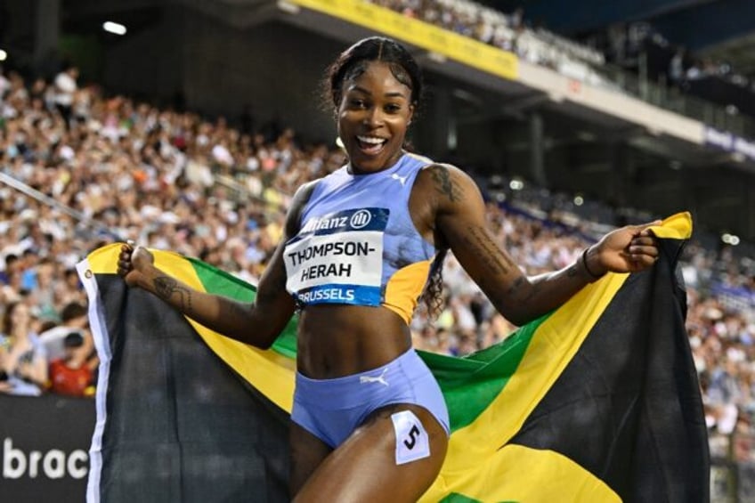 jamaica sprint queen thompson herah splits with coach