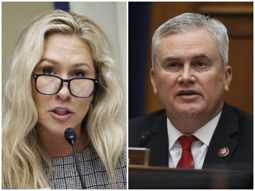 james comer marjorie taylor greene slam doj for mishandling hunter biden victims rights