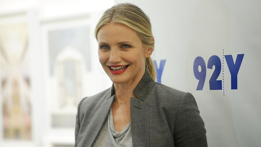 Cameron Diaz smiling on the red carpet