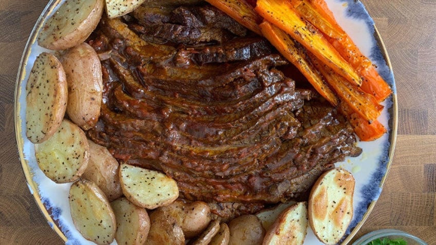 Brisket for Rosh Hashanah.