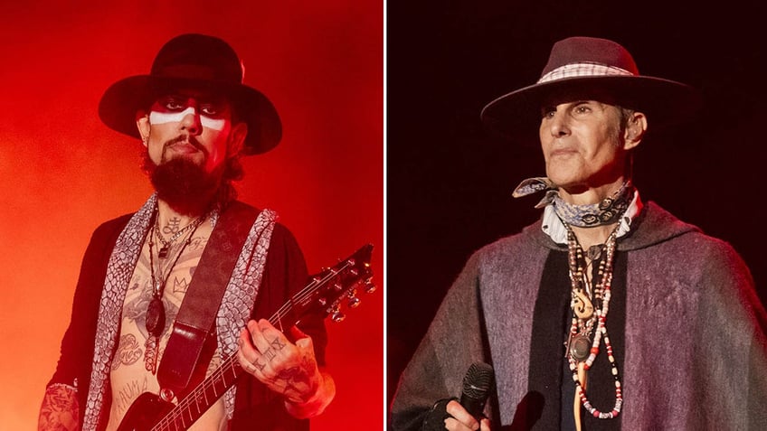 a split of dave navarro and perry farrell 