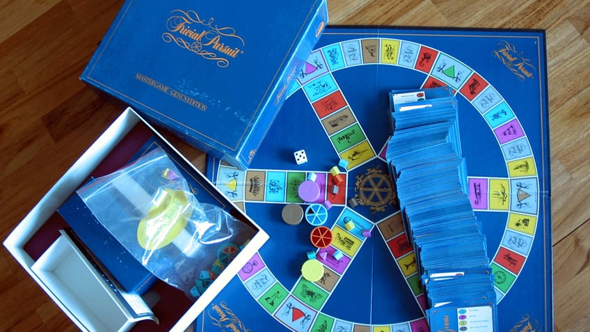 Trivial Pursuit board game