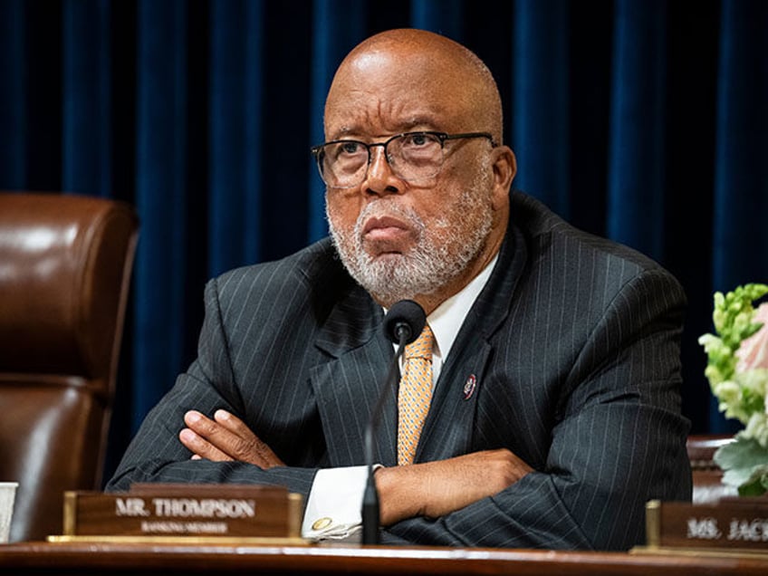 Representative Bennie Thompson, a Democrat from Mississippi and ranking member of the Hous