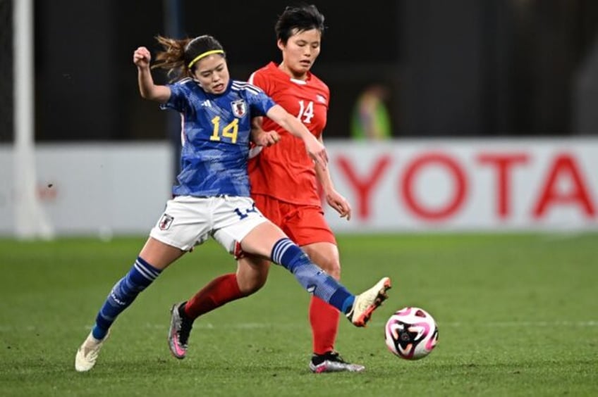 Japan and North Korea faced off for a place at the Paris Olympics in their qualifying seco