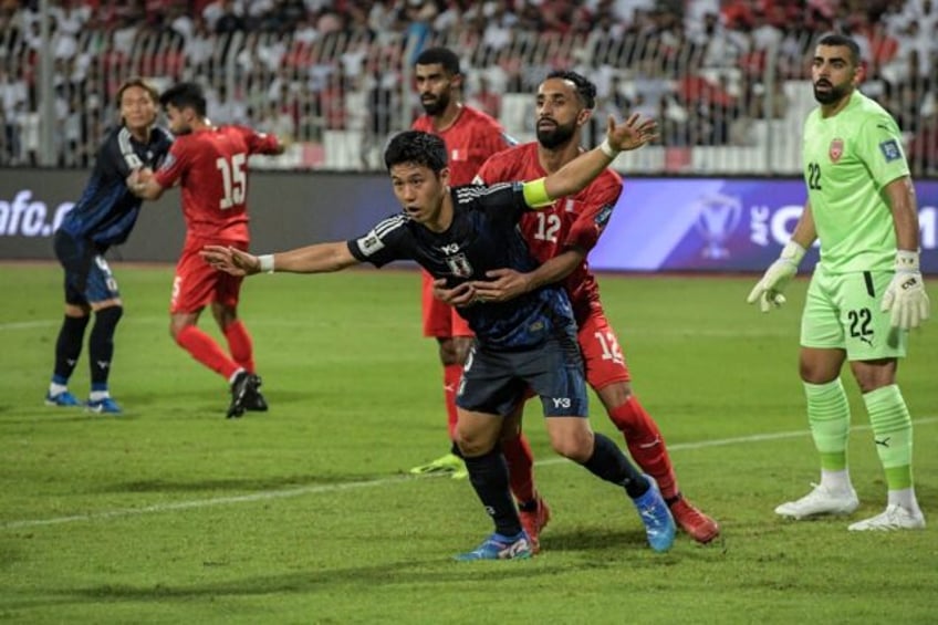 Japan beat Bahrain 5-0 on Tuesday for their second win of the Asian World Cup qualifying t