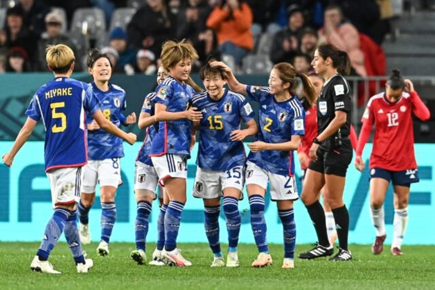 japan on brink of womens world cup last 16 after costa rica stroll