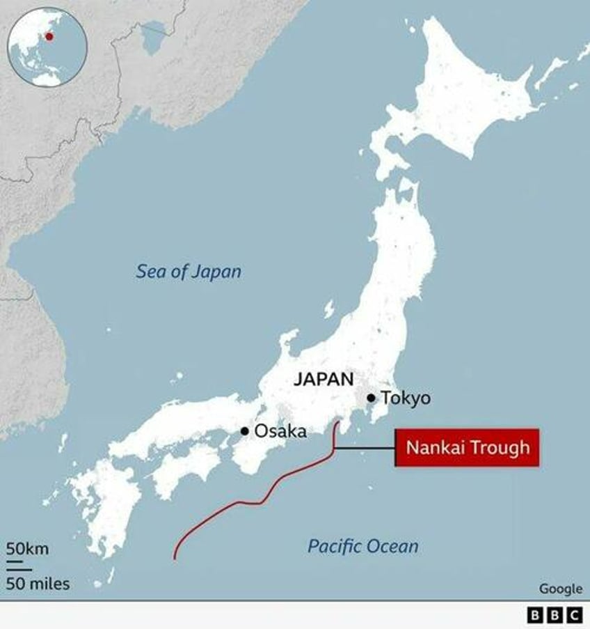 japan on high alert for possible catastrophic magnitude 9 megaquake