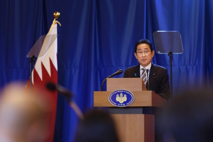 japan pm rounds out energy focused gulf tour with qatar visit