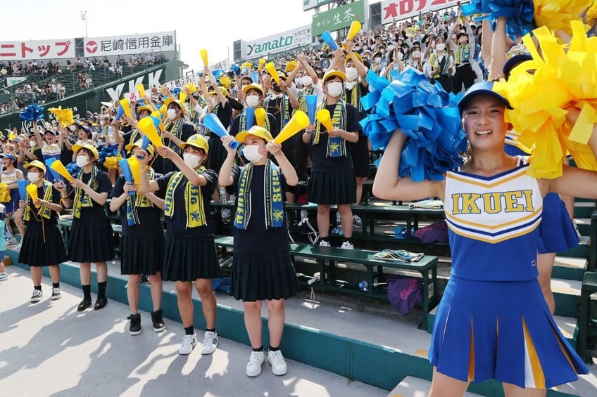 japan schools force cheerleaders to wear shorts to foil despicable upskirting voyeurs