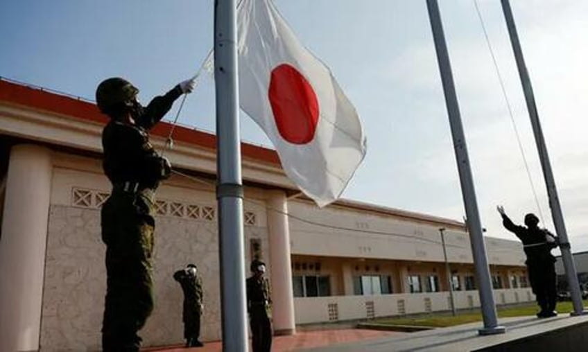 japan seeks record defense budget amid threats from china north korea