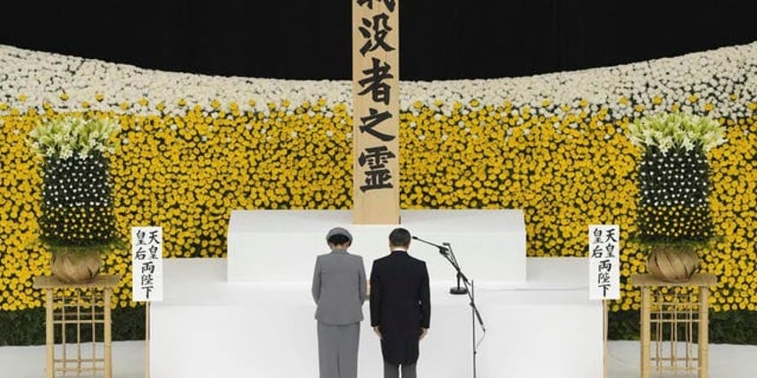 japan will never repeat the tragedy of war pm vows on 78th anniversary of unconditional wwii surrender