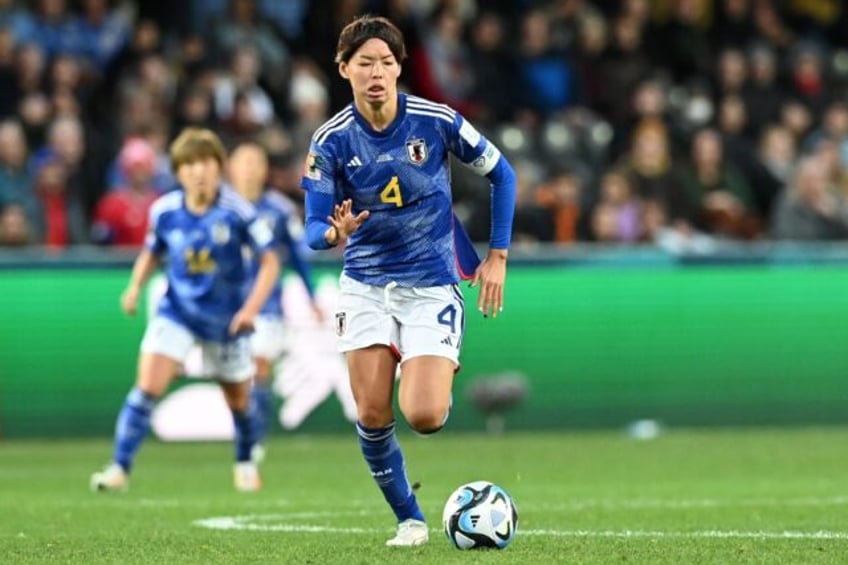 Saki Kumagai in action for Japan at the World Cup last year