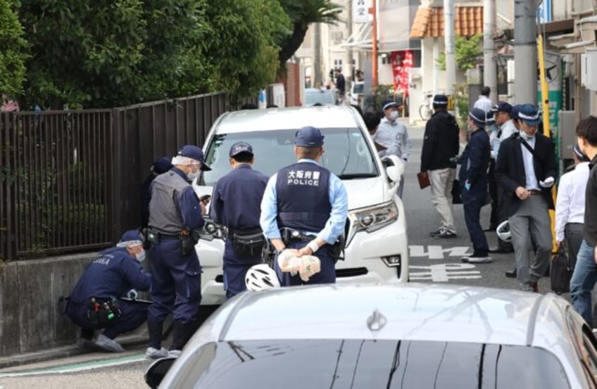 The children, who had been on their way home from school, were injured and rushed to hospi