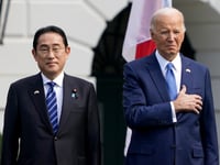 Japanese Prime Minister Kishida Fumio Meets Joe Biden, Emphasizing AI Concerns