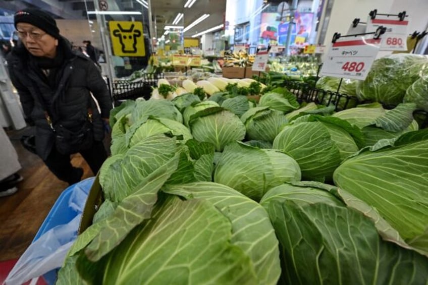 In January, the price of cabbage almost tripled year-on-year after last year's record summ