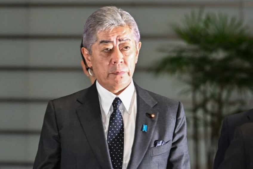 Japanese foreign minister Takeshi Iwaya (pictured) met with Chinese counterpart Wang Yi on