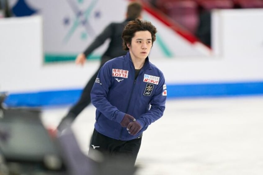 Japan's Shoma Uno, the two-time defending world champion, won the men's short programme at